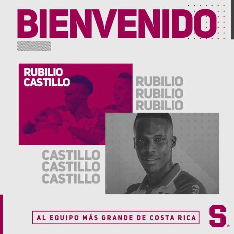 Saprissa oficializa la llegada del delantero hondureño Rubilio Castillo