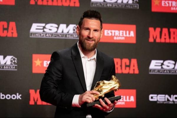 Lionel Messi suma una Bota de Oro más